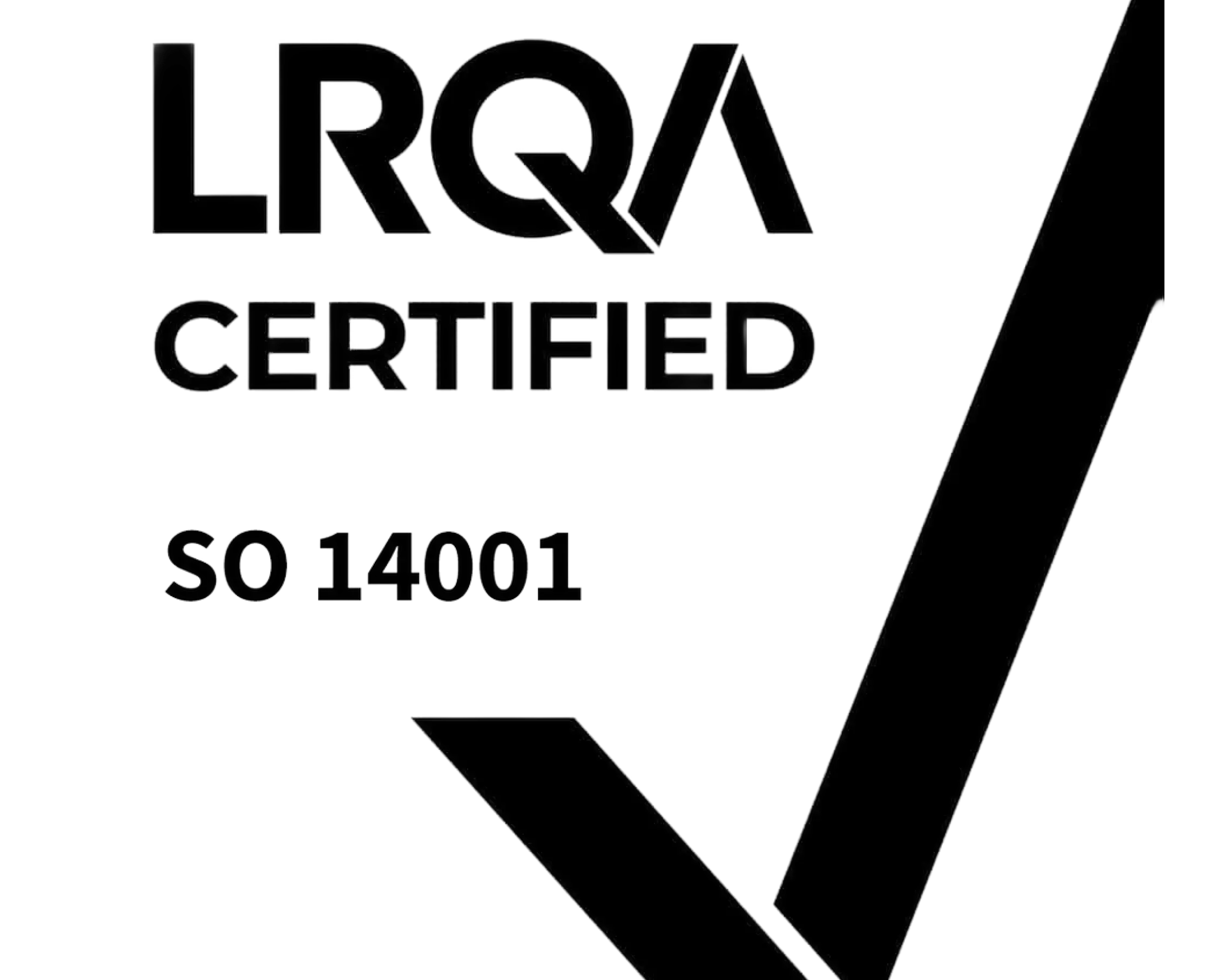ISO 14001 certified by LRQA